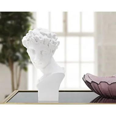 SCULTURA ROMAN YOUNG 20 17,5 30 cm